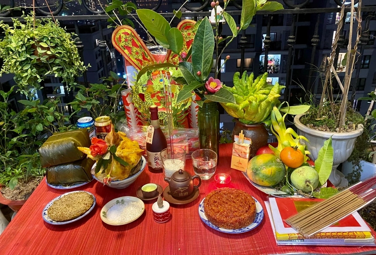 Bài văn khấn Giao thừa ngoài trời trang trọng