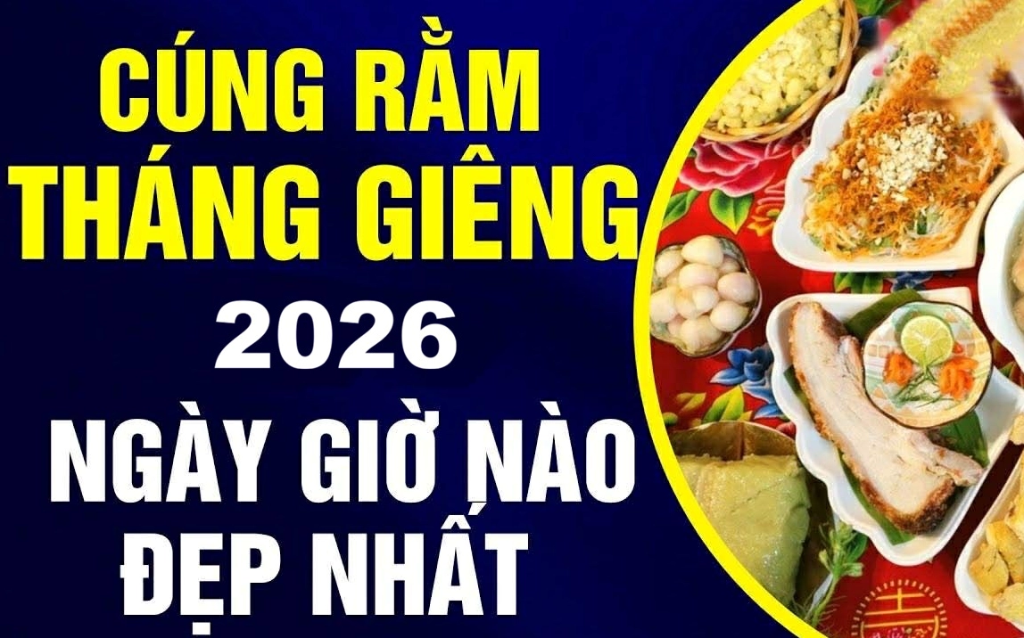 Bài văn khấn Rằm tháng Giêng 2026 năm Bính Ngọ đầy đủ, chi tiết nhất- Ảnh 2.