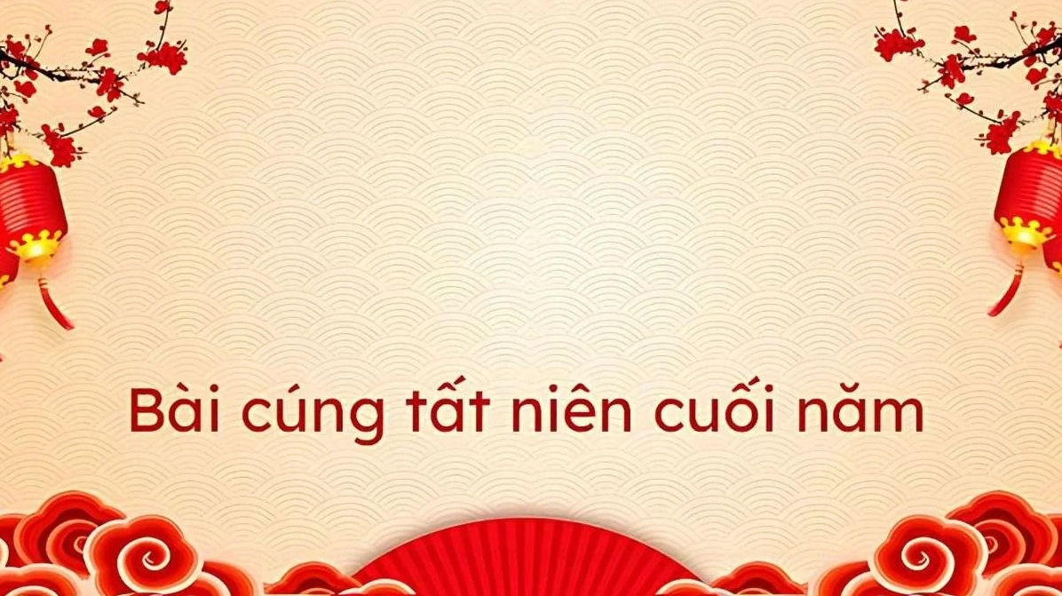 Bài văn khấn tất niên cuối năm chuẩn nhất, dễ đọc dễ cúng