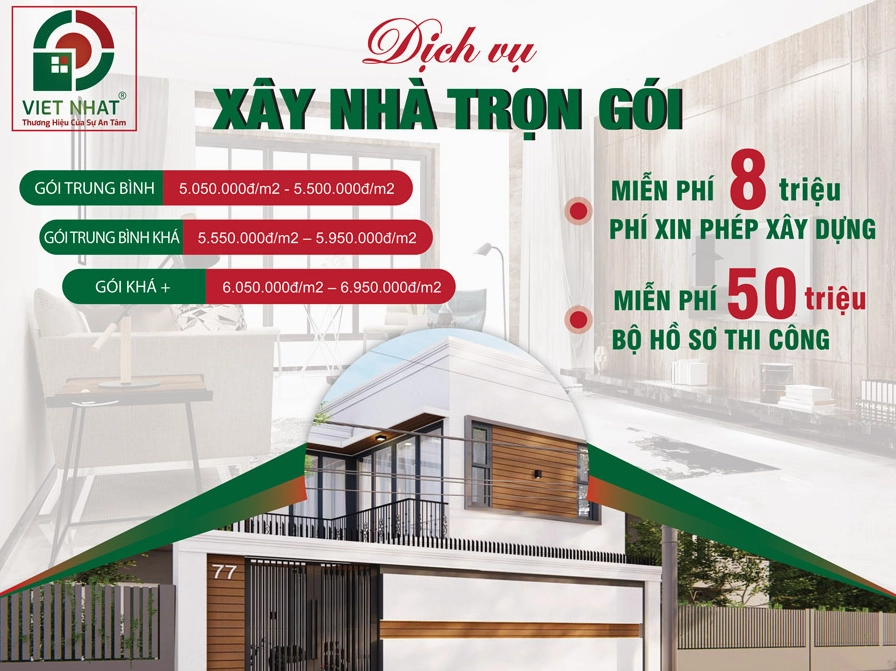 BÁO GIÁ XÂY NHÀ TRỌN GÓI TPHCM NĂM 2026 – NHÀ THẦU 13 NĂM UY TÍN