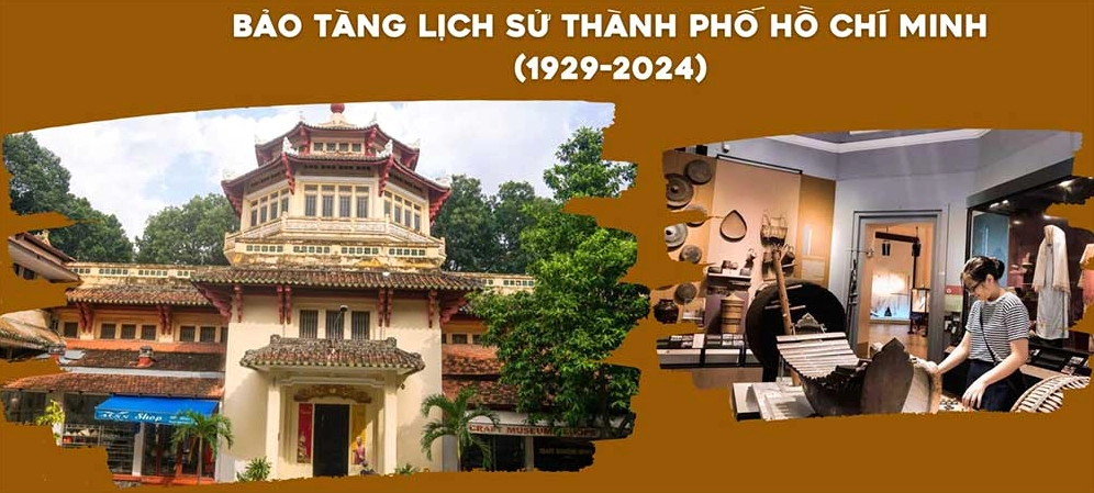 Bảo tàng lịch sử TP HCM có rất nhiều hiện vật trưng bày cả ngắn hạn và dài hạn