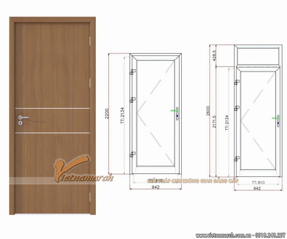 Bí quyết đo kích thước cửa hậu để tránh thất thoát tài lộc