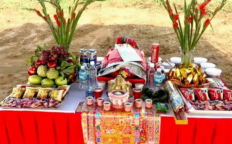 Các phần có trong cúng động thổ xây nhà