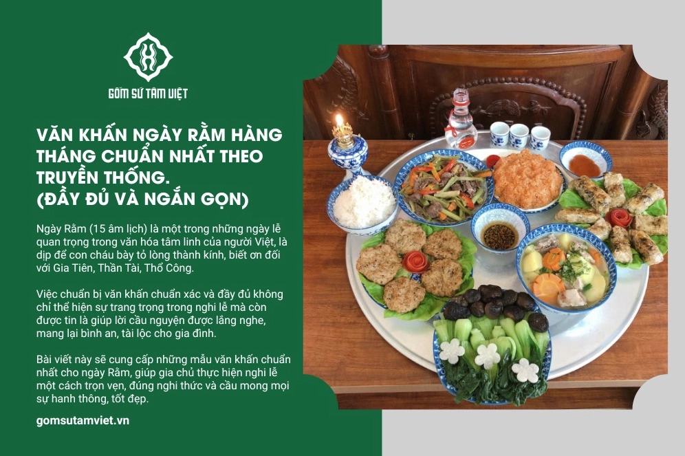 Cách đọc văn khấn ngày rằm chuẩn nhất