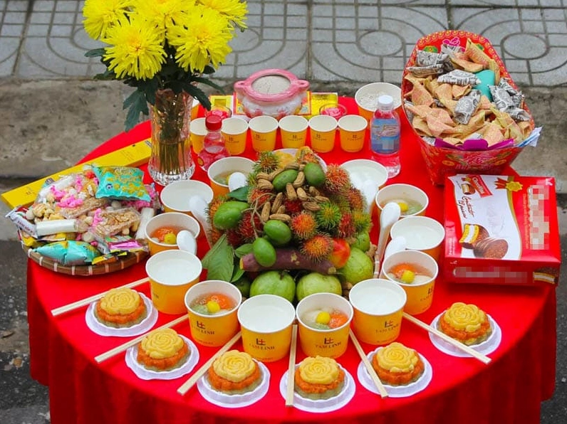 Chuẩn bị lễ cùng bài cúng sửa nhà