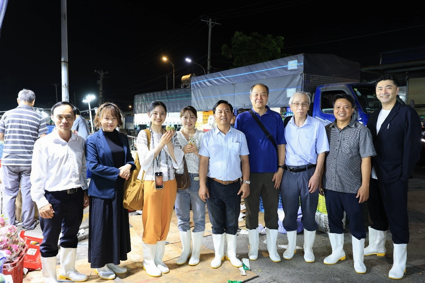 Công ty Quản lý và Kinh doanh Chợ Bình Điền hợp tác trường Đại học Osaka Nhật Bản, tăng tốc số hóa quản lý an toàn thực phẩm