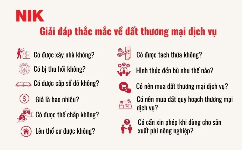 ĐẤT THƯƠNG MẠI DỊCH VỤ LÀ GÌ