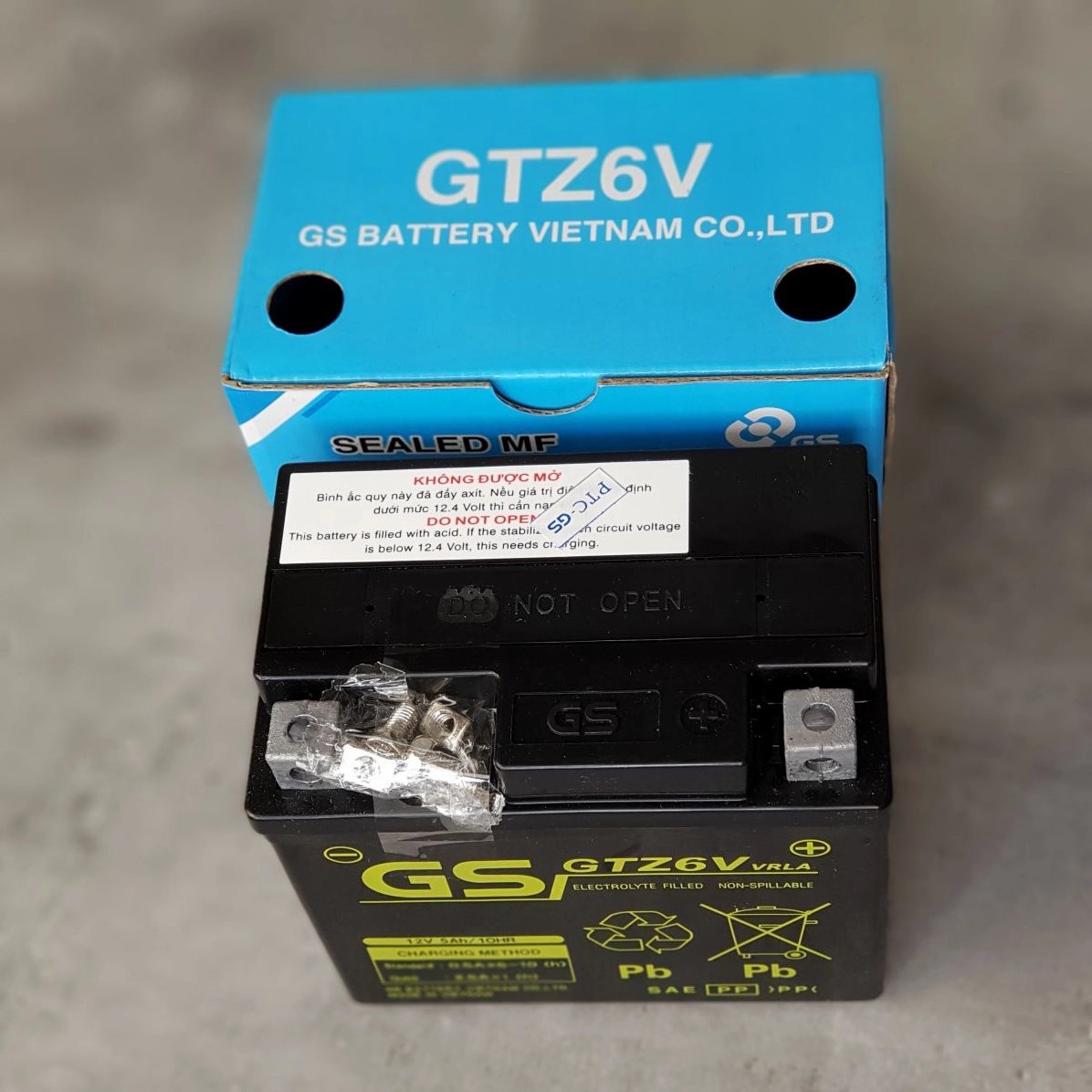 Dấu hiệu cần thay bình ắc quy xe Vision GS GTZ6V
