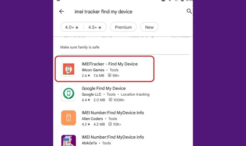 Định vị số điện thoại của người khác bằng IMEI