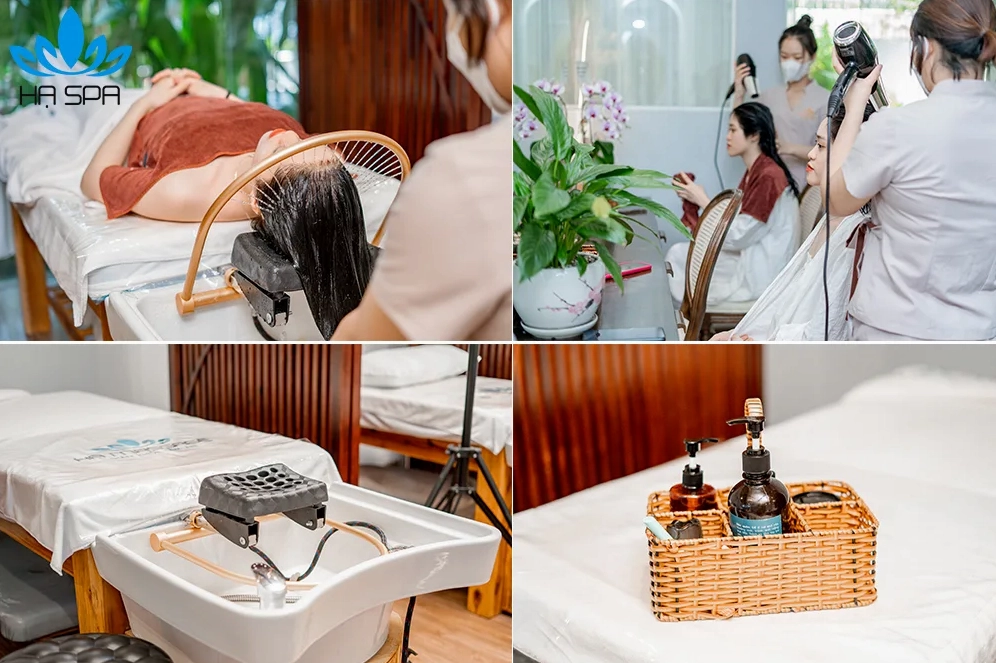 goi dau duong sinh Ha Spa
