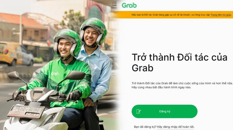 Grab trở thành ứng dụng quen quen giúp kết nối giữa tài xế và khách hàng