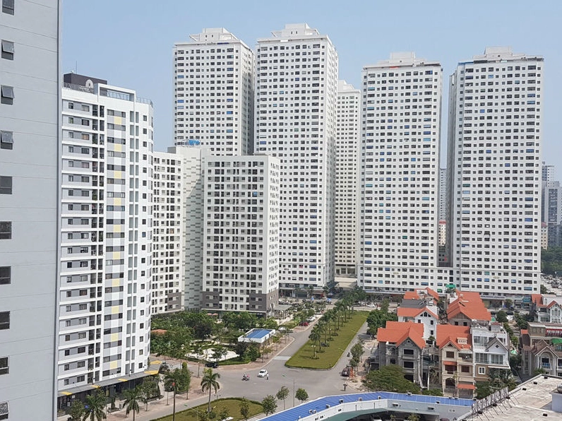 Hình ảnh tổng quan khu đô thị Tây Nam Linh Đàm