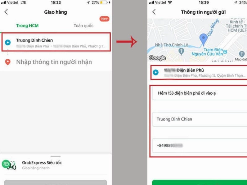 Hướng dẫn cách đặt grab ship đồ đơn giản chỉ trong 2 phút