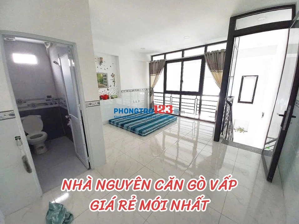 Mặt tiền nhà nguyên căn cho thuê tại Quận Gò Vấp