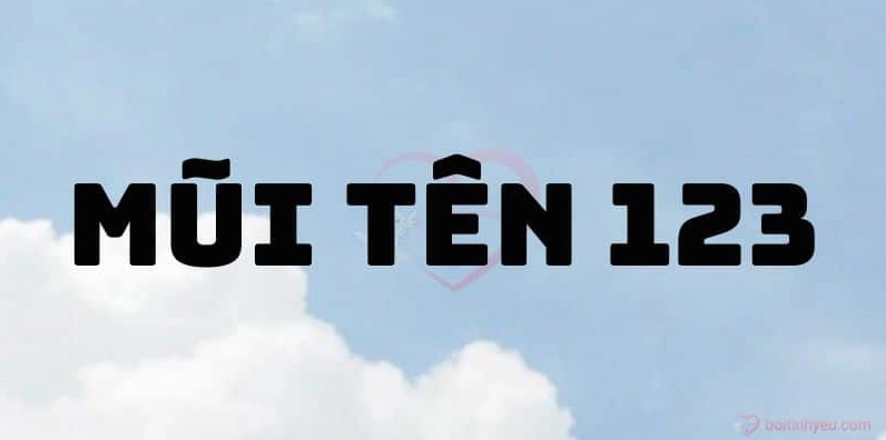 Mũi tên 123