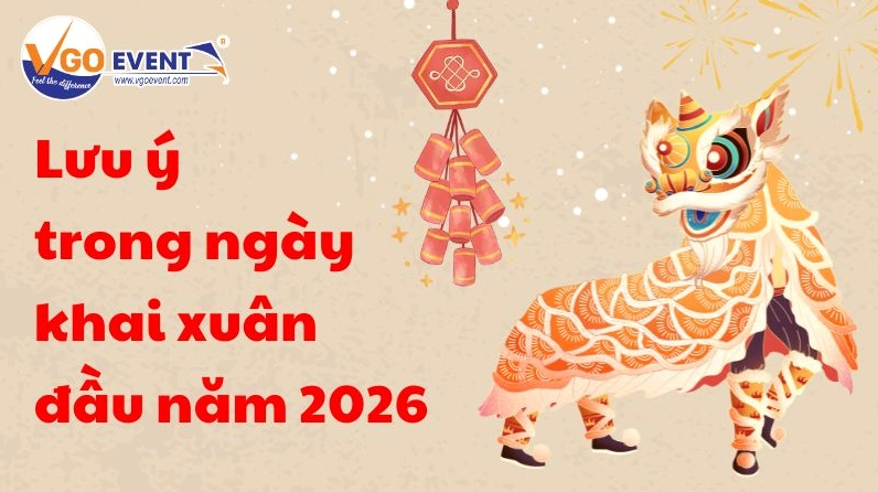 Những lưu ý trong ngày lễ khai xuân đầu năm