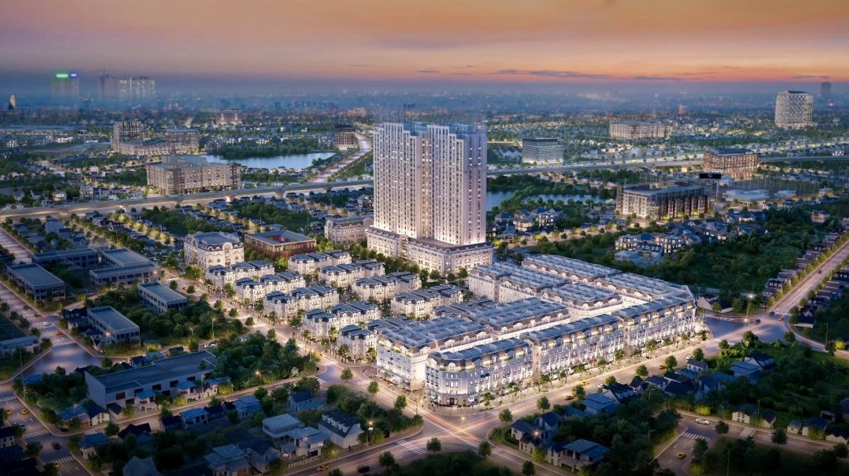 Phối cảnh tổng thể Udic Eco Tower Hạ Đình