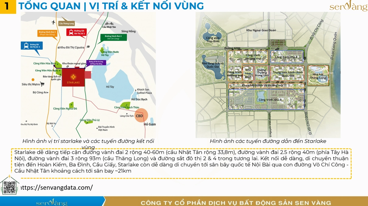 Starlake Tây Hồ Tây: Khu đô thị xanh – trung tâm hành chính mới của Thủ đô