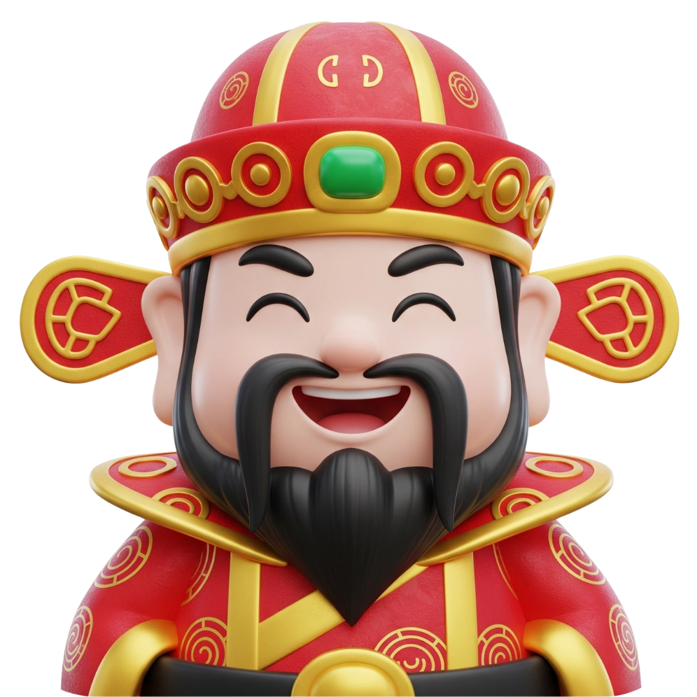 Thần Tài mang may mắn