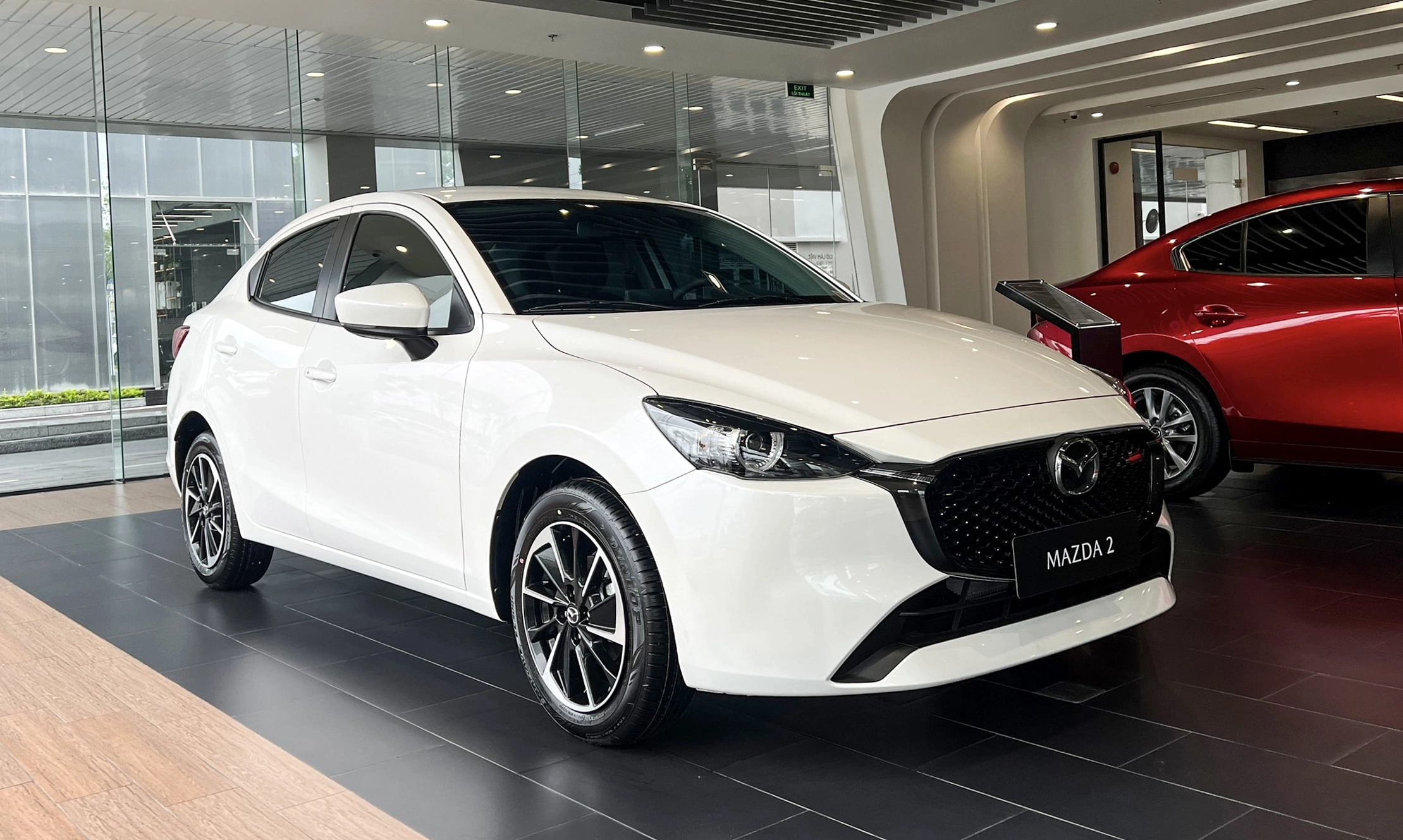 Thiết kế ngoại thất Mazda 2 2026 hiện đại