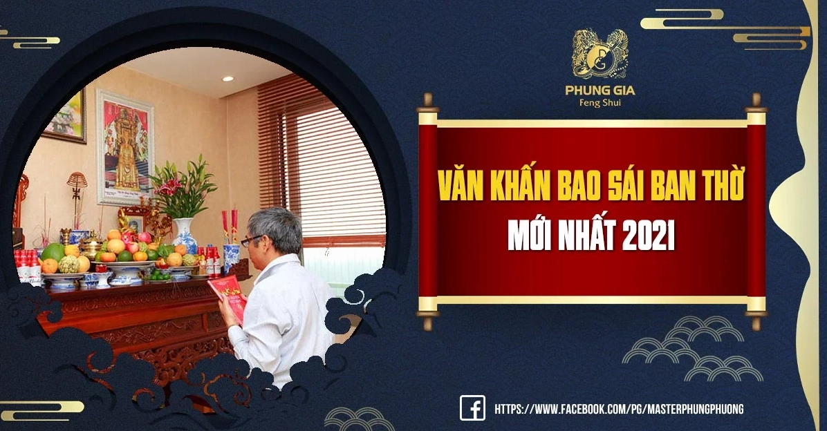 Tổng hợp văn khấn bao sái bàn thờ khi tỉa chân nhang 2026
