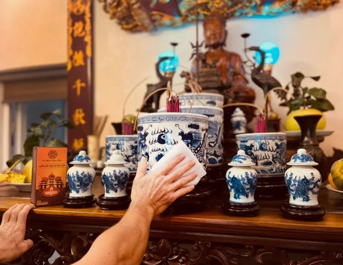 Văn khấn bao sái ban thờ chuẩn và chi tiết