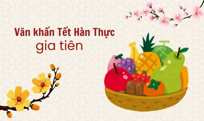 Văn khấn gia tiên ngày tết hàn thực 2026