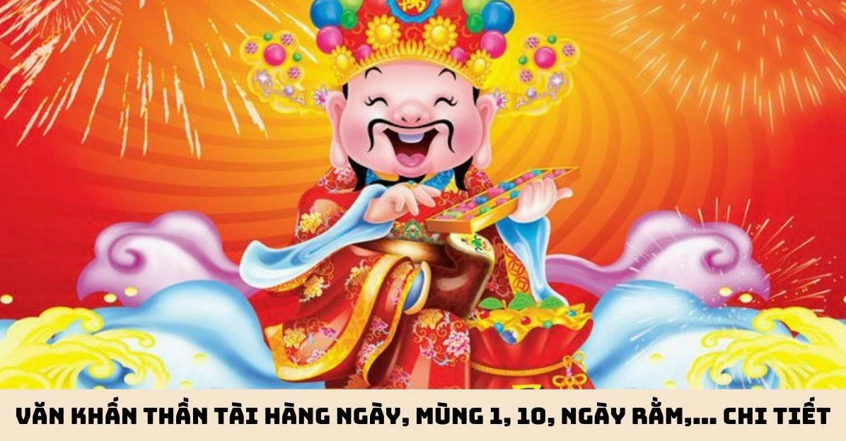 Văn khấn Thần Tài