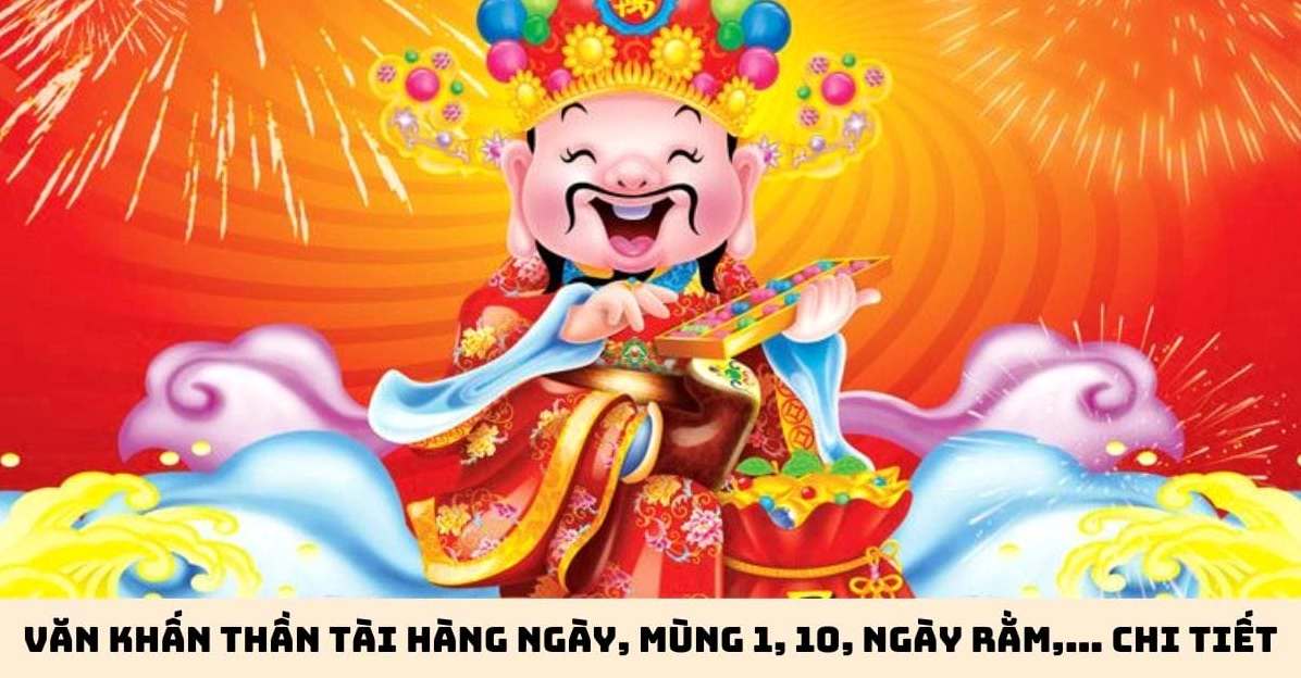 Văn khấn Thần Tài