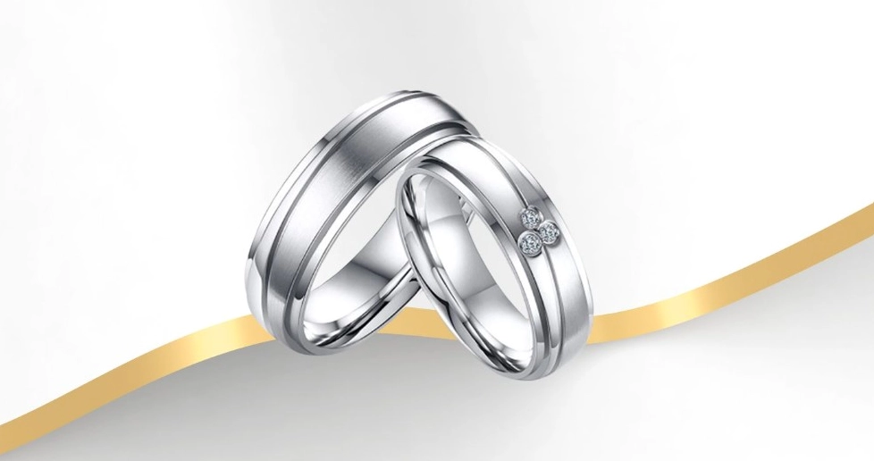 Vàng trắng/Vàng trắng 10K, 14K, 18K