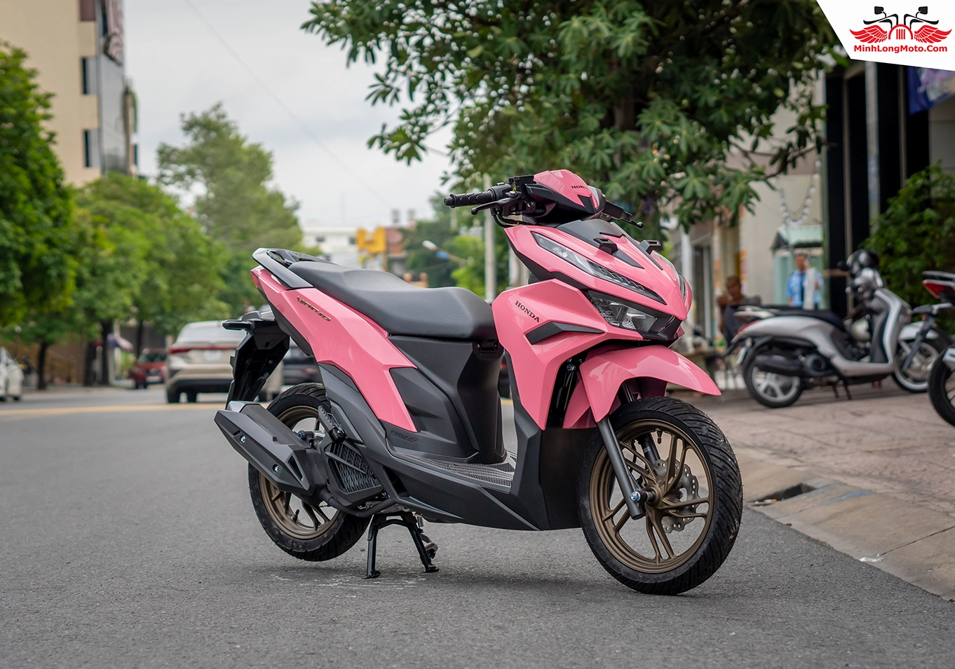 Vario 125 màu hồng cá tính