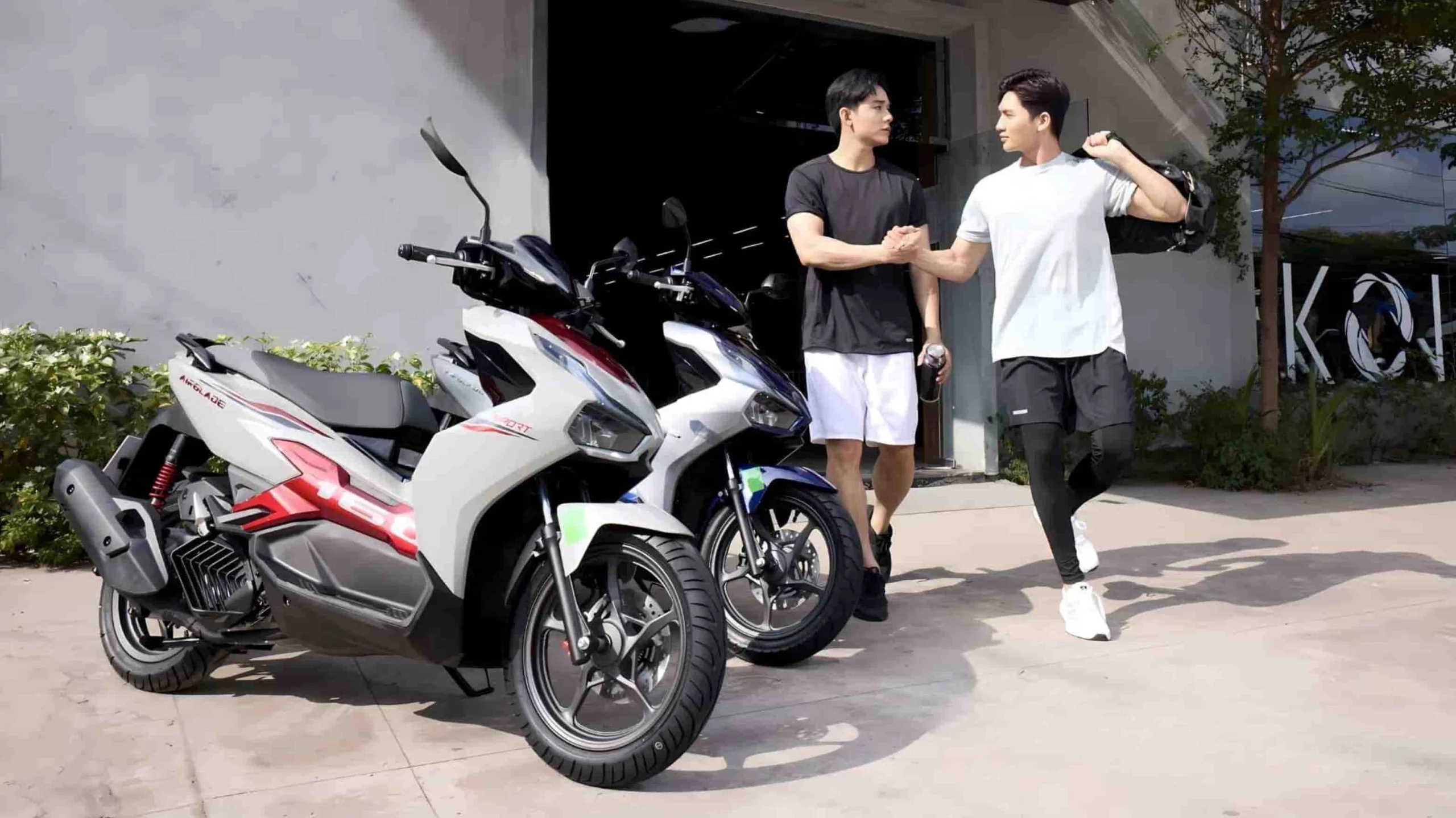 Xe Air Blade với thiết kế hiện đại và công nghệ tiên tiến