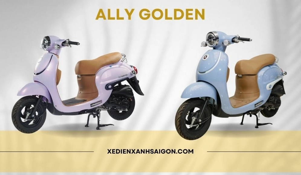 Xe tay ga 50cc cho học sinh nữ Ally Golden