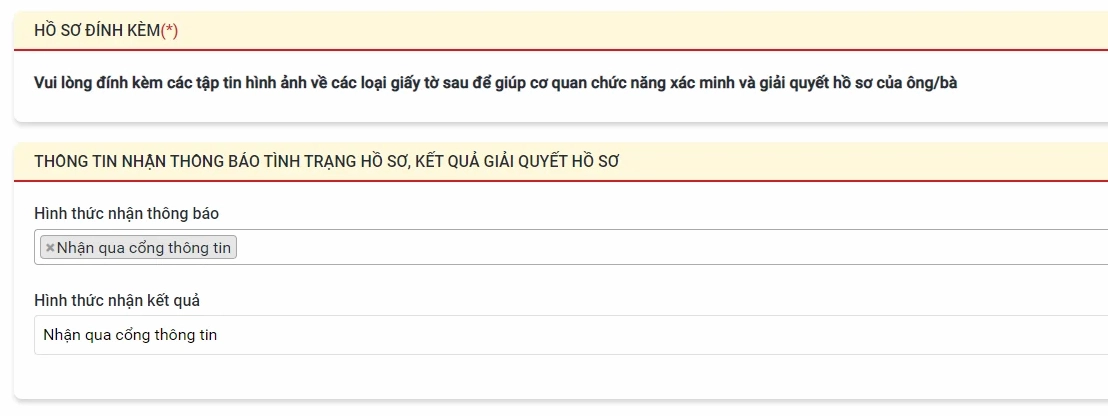 xin giấy xác nhận cư trú cần những gì