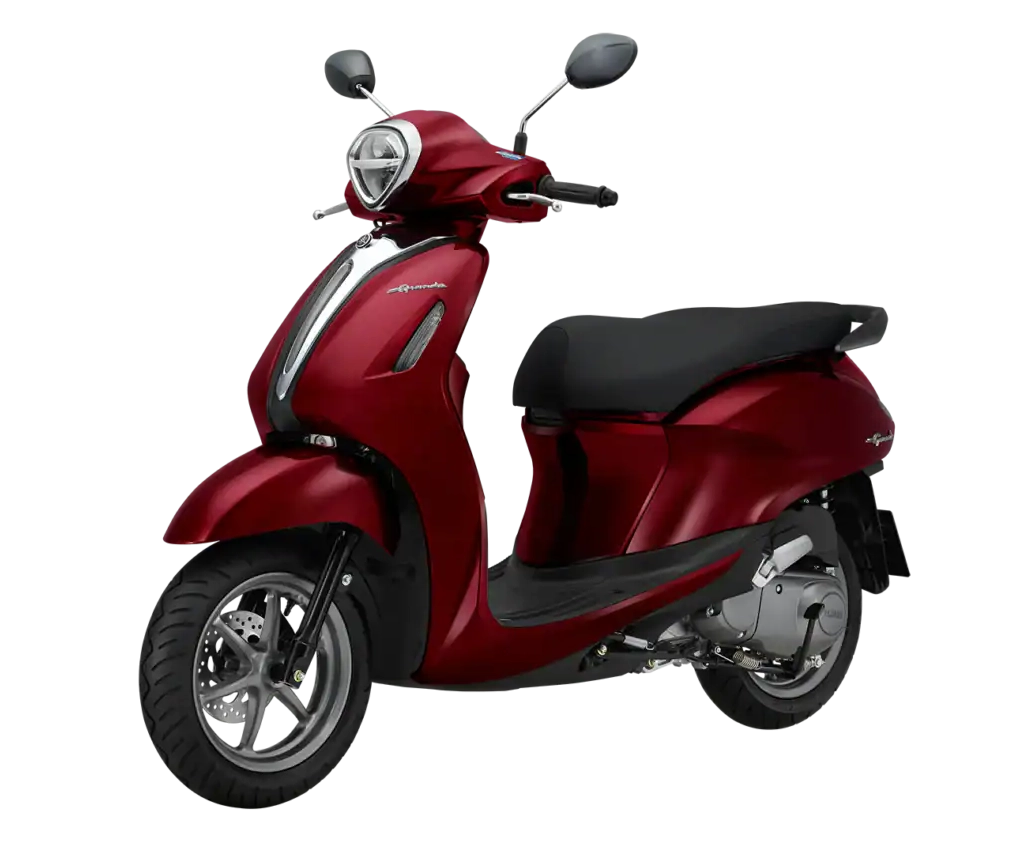Yamaha Grande phiên bản Tiêu Chuẩn màu Đỏ Đen