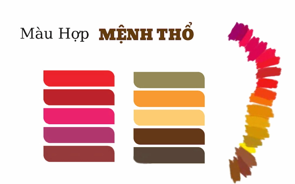 Bảng màu hợp với những người sinh năm 1998 Sinh năm 1998 hợp con số nào?