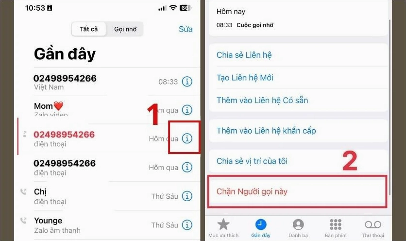 Cách chặn số điện thoại lạ và các cuộc gọi lừa đảo