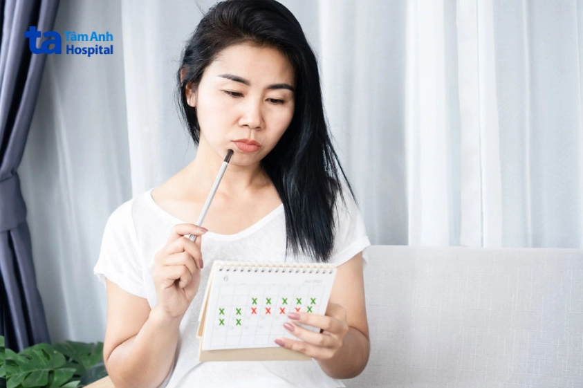 chậm kinh nhiều ngày là dấu hiệu mang thai sớm