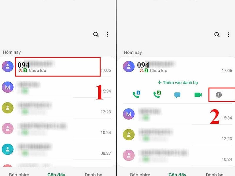 chặn số 094 khi có dấu hiệu lừa đảo đến Android bước 2
