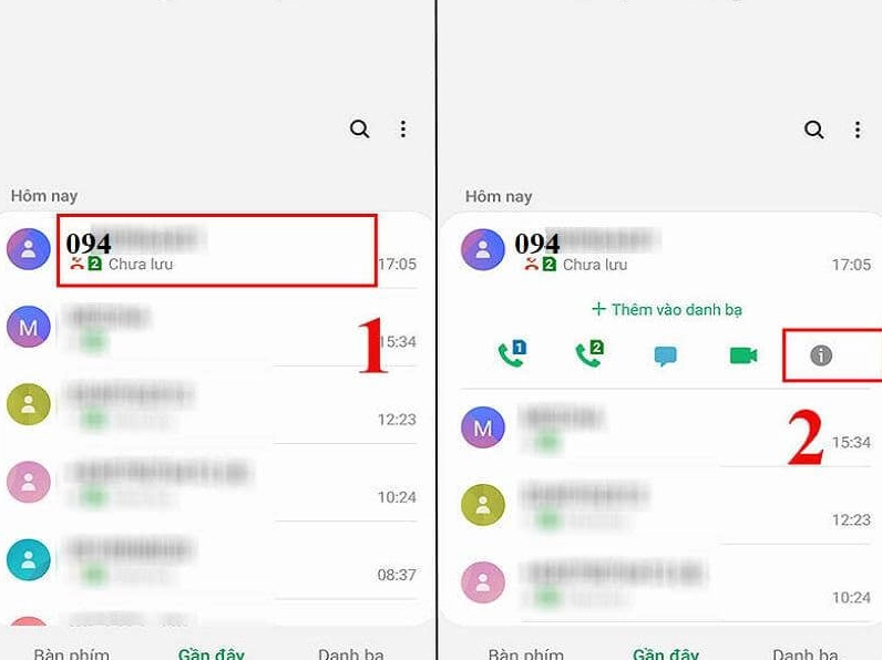 chặn số 094 khi có dấu hiệu lừa đảo đến Android bước 2