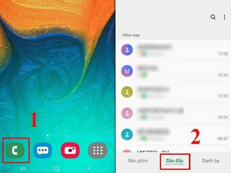 Chặn số 094 khi có dấu hiệu lừa đảo trên Android bước 1