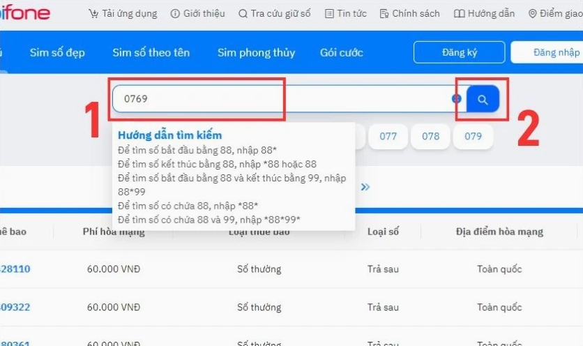Chọn mua SIM online tại nhà