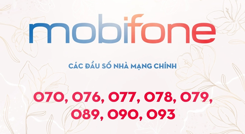 Danh sách đầu số nhà mạng MobiFone