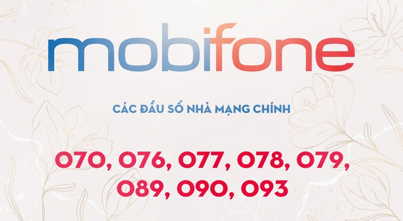 Danh sách đầu số nhà mạng MobiFone