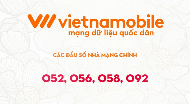 Danh sách đầu số nhà mạng Vietnamobile