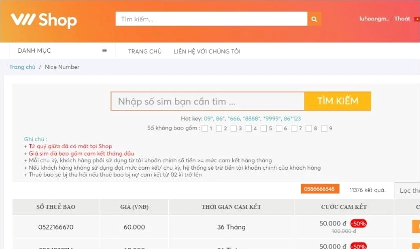 đầu số 058 là mạng gì, mua ở đâu