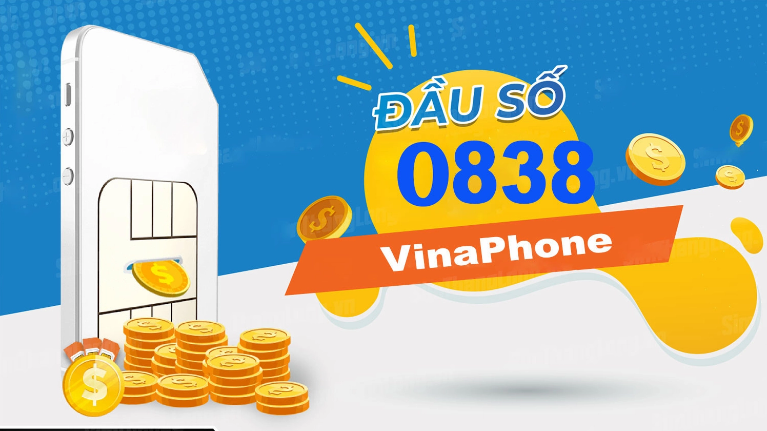 Đầu số 0838 là mạng VinaPhone