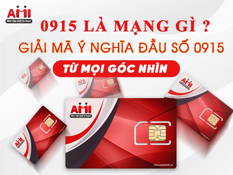 Đầu số 0915 thuộc mạng gì