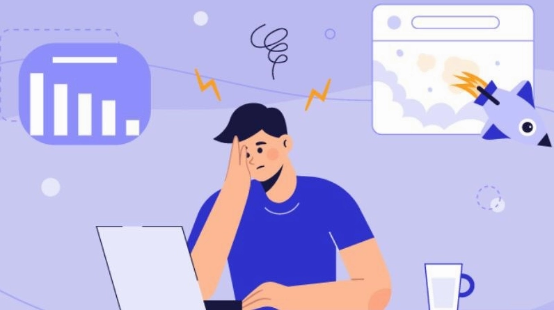 Dùng mạng xã hội quá nhiều khiến năng suất công việc giảm sút