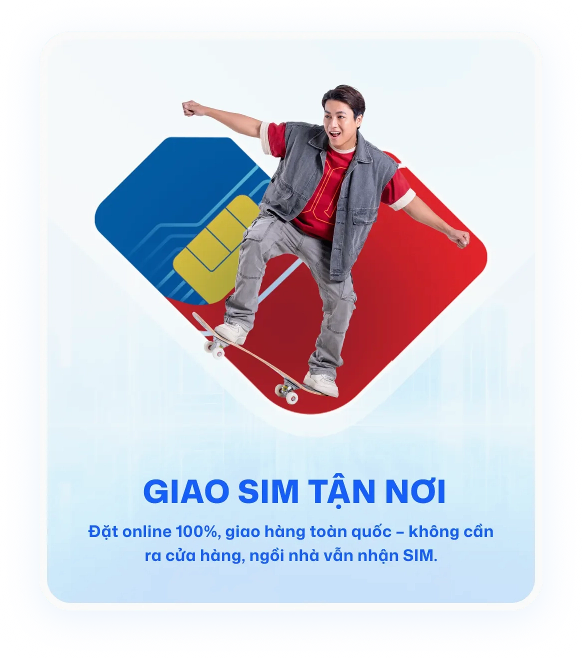 Hình ảnh logo VNSKY và các biểu tượng kết nối mạng